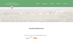 Desktop Screenshot of griebel-weine.de